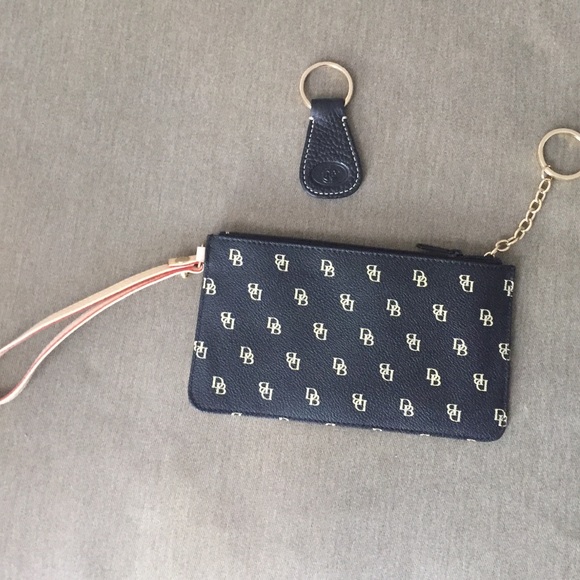 NWOT Dooney & Bourke Wristlet & Key Fob - Picture 1 of 3